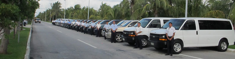 Cancun Airport Transfers, special discounts to groups, weddings, conventions and more.